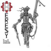 Sister Augusta Delios HL71 28mm Imperial Guard Sisters of Battle Heresy Lab - $33.99