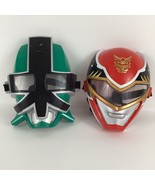 Power Rangers Super Samurai Mega Ranger Mask Megaforce Red Halloween 201... - $53.97 CAD