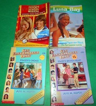 Lot 4 Books Vintage High School Musical Luna Bay The Baby Sitters Club - £10.87 GBP