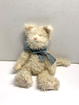 New Boyds Bear Opel Investment Collectible JB Bean &amp; Assc White Fluffy Jointed - £15.61 GBP