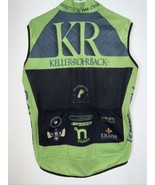 Voler USA Adult Cycling Jersey Sz M Sleeveless Full Zip Green Black Vest - $33.93 CAD