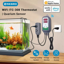 INKBIRD Temperature Controller WiFi ITC-308 Aquarium Fish Tanks Heating ... - £17.47 GBP