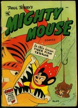 Mighty Mouse #45 1953- St John Golden Age- 100 page giant F/G - £56.18 GBP