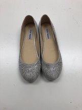 Steve Madden Women&#39;s 9 Metalic Silver Gold Ballet Flats Size 4.5 - £22.20 GBP