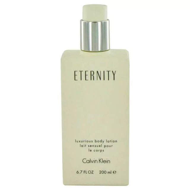 Eternity by Calvin Klein Luxurious Body Lotion Pump 6.7 oz 200 ML for Women - $29.70