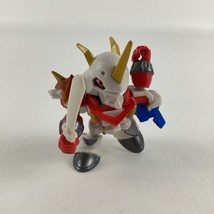 Digimon Fusion Shoutmon X4 Action Figure 2&quot; Toy Battle Poseable Bandai 2013 - $16.79