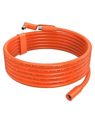 Tonton 30FT 9M 8mm Extension Cable 14AWG for Solar Generators DC7909 Sol... - $81.86