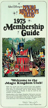 Disney Magic Kingdom Club Membership Guide (1975) - $21.49