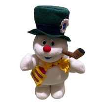 2003 New Adventures Christmas Frosty The Snowman Singing Plush Hat &amp; Pip... - £15.98 GBP