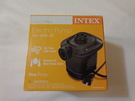 Intex Electric Air Pump Inflates Deflates Quick Fill  Air Mattress Pool ... - £7.18 GBP