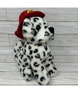 Vintage 1985 Dakin Fritz the Fireman Dalmation Puppy Dog Plush Stuffed A... - £11.62 GBP