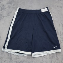 Nike Shorts Mens L Navy Blue Adjustable Waist Basketball Sports Pull On ... - £15.98 GBP