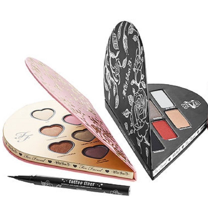 TOO FACED x KAT VON D Better Together Ultimate Eye Collection READ DESCRIPTION! - $69.99