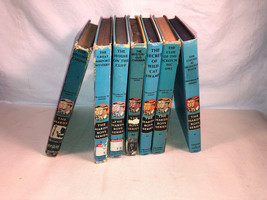 7 Vintage Hardy Boys Hardback Books Lot Used - £15.72 GBP