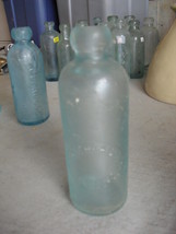 Vintage Glass Medicine Bottle H Schramm Fullersburg Ill LOOK - $21.78