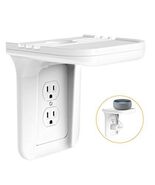 Perlesmith Wall Outlet Shelf Holder Organizer 15lbs - $8.42