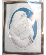 Creative Circle #2707 Mother &amp; Child Vtg 1985 Kit NOS 12x16 USA Mary Jesus - $376.79 MXN