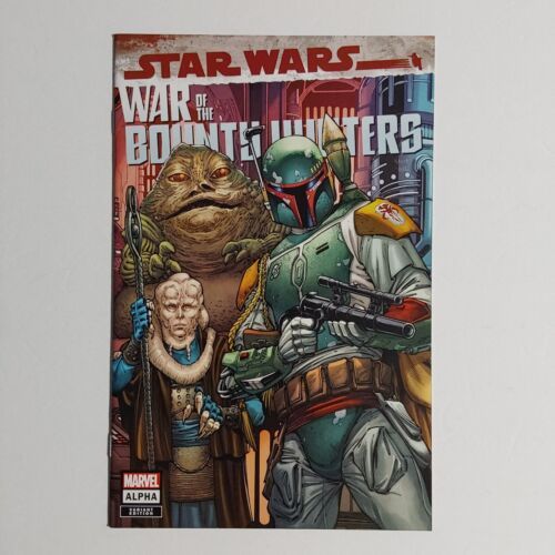 STAR WARS WAR OF THE BOUNTY HUNTERS ALPHA NM NAUCK TRADE VARIANT marvel ... - $5.89