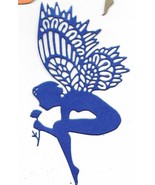 Fairy Pearlescent Card Die Cuts X10. 7.5x12cm. Assorted Colours - $77.35 MXN