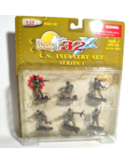 1:32 WWII Plastic Soldiers US Infantry Set Series 1 The Ultimate Soldier... - $556.66 MXN