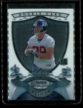 2007 Topps Bowman Sterling Chrome Rookie Football Card #43 Kevin Boss Giants - £7.66 GBP