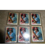 Lot of 6 1978 Topps Pete Rose Cards #20 Fair to EX - $39.19 CAD