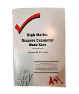 High Marks : Regents Chemistry Made Easy - the Physical Setting by Sharo... - $11.98