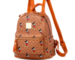 Brown Disney Mickey Mouse Women Casual Shoulder Strap Bag Backpack High ... - $29.65