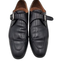 Franceschetti for Barneys NY Black Monk Strap Loafers 42.5 Mens Dress Shoes - $49.45