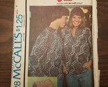 Mccall&#39;s Vintage Carefree Pattern 4428  1975  Misses or Mens Shirt &amp; Bon... - £9.42 GBP
