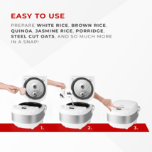 Cuckoo Rice Cooker &amp; Warmer 6 Cup Uncooked / 12 cup Cooked, Smart Fuzzy ... - $92.99