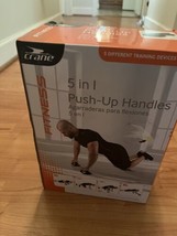 Crane 5 in 1 Push Up Handles Home Gym Fitness Exercise - £34.79 GBP