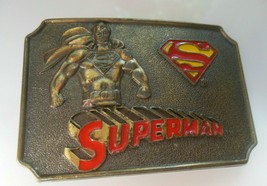 Vintage SUPERMAN Belt Buckle LEE Co. Made in USA - $32.67