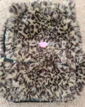 Wonder Nation ~ 15&quot; ~ Kitten ~ Brown &amp; Tan ~ Fuzzy Furry Backpack ~ 3 Pockets - £17.55 GBP