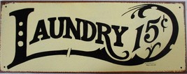 Laundry 15c Rustic/Vintage Mummert Metal Sign - £40.12 GBP