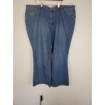 Venezia Jeans 28 Petite Womens Plus Size Medium Wash High Rise Flare - £14.77 GBP