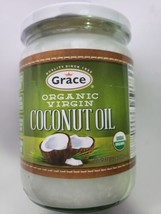 Grace Natural 100% Organic Virgin Coconut Oil, for Cooking, Hair and Skin - £16.26 GBP
