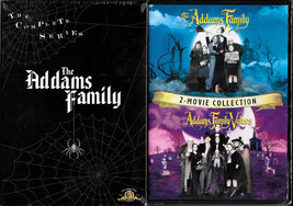 The Adams Family Complete Series + Movie Collection, Family Values New Dvd Set! - £30.92 GBP