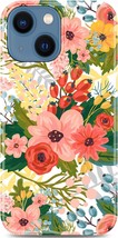 J.west Design for 13 Case 6.1&quot; Modern Summer Cute Bouquet Floral Pattern with Ga - $28.64