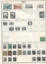 BELGIUM 1928-46 Very Fine Used Stamps Hinged on List: 2 Sides. - £0.79 GBP