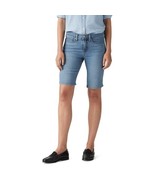 Levi&#39;s Women&#39;s Shaping Bermuda Shorts (Also Available in Plus), Camp Den... - $27.00