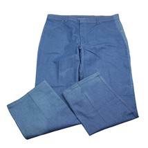 Wrangler Jeans Mens 42 x 30 Blue Denim Casual Workwear Straight Stretch ... - $29.58