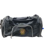 American Legion Montana Large Duffle Bag Black Canvas Carry-on Zipper Po... - $32.64