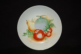 Old Vintage Wall Art Decorative Collectors Plate Fruit Pattern Signed by... - $276.61 MXN