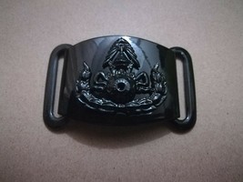 Black color Royal Thai Army belt buckle Soldier Thailand Military - $14.03