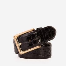 The Strat Black Leather Belt image 2