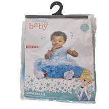 Disguise Disney Baby Cinderella Halloween Costume Infant 12-18 Months - £21.04 GBP