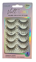 Cala Premium Volt Lashes LUXE 5 Pairs Volume Curl &amp; Full of Flare Eyelashes - $12.86