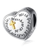 Sterling Silver Charms for Pandora Bracelets, With God - £63.49 GBP