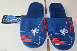 NHL Washington Capitals All Blue Big Logo Slide Slippers XLarge by FOCO - £17.48 GBP